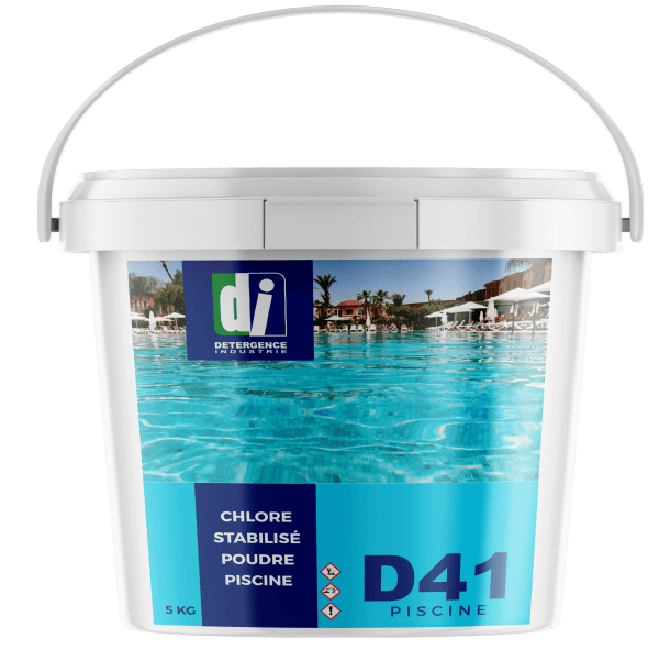chlore stabilise poudre piscine d41 5kg